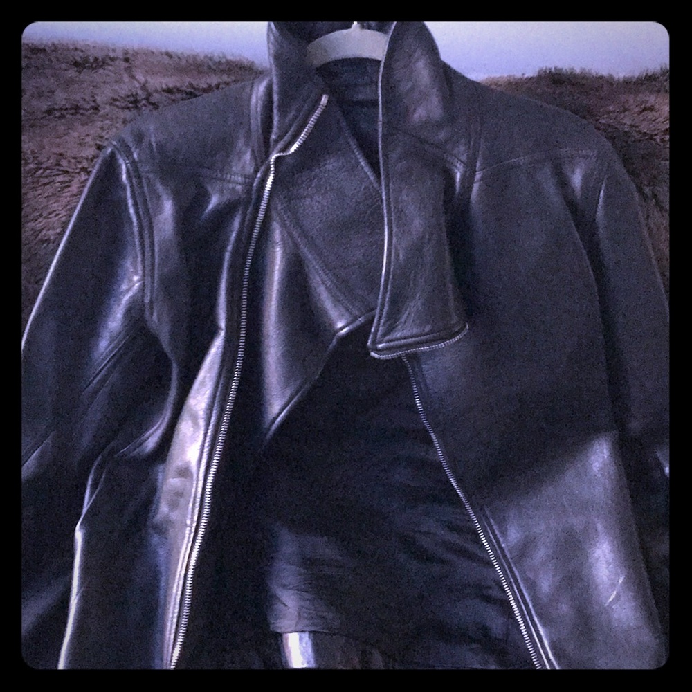 Rick Owens New Leather Jazcket IT 50